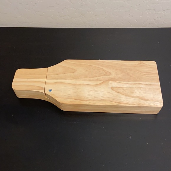 NWT Cheese Board with Tools and Wine Opener - Picture 3 of 6